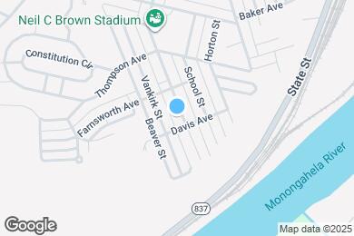 Map image of the property - 881 Miller Ave