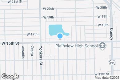Map image of the property - 2310 W 16th St