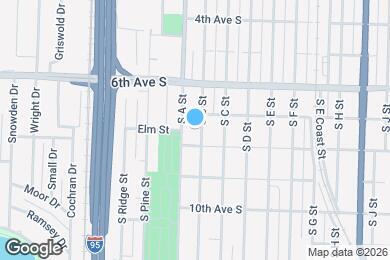 Map image of the property - 715 S B St