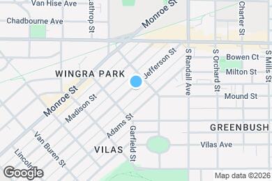 Map image of the property - 1609 Jefferson St