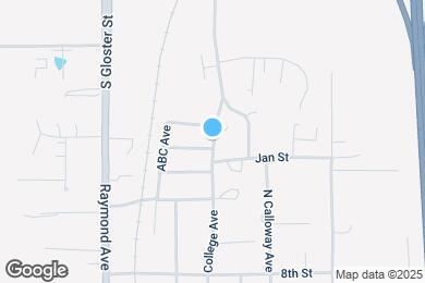 Map image of the property - 185 College Ave