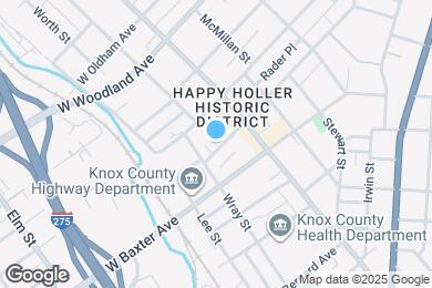 Map image of the property - 131 W Anderson Ave