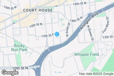 Map image of the property - 1210 N Taft St