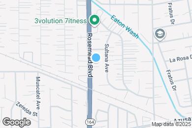 Map image of the property - 5018 Rosemead Blvd