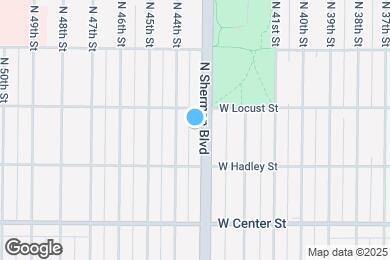 Map image of the property - 2853 N Sherman Blvd