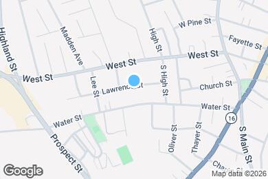 Map image of the property - 18 Lawrence St