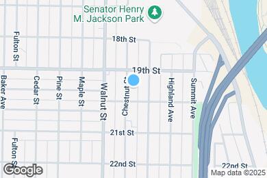 Map image of the property - 1921 Chestnut St