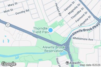 Map image of the property - 155 Thorndike St