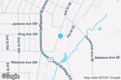 Map image of the property - 1126 2nd St SE
