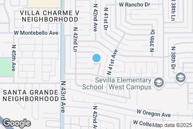 Map image of the property - 5538 N 41st Dr
