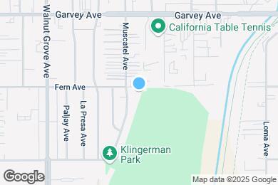 Map image of the property - 8820 Fern Ave