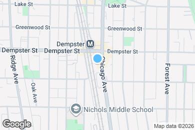 Map image of the property - 1222 Chicago Ave