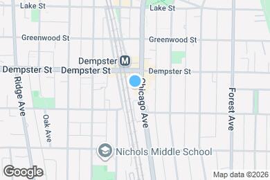 Map image of the property - 1236 Chicago Ave