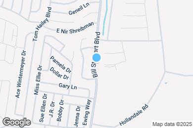 Map image of the property - 277 Bill Stewart Blvd
