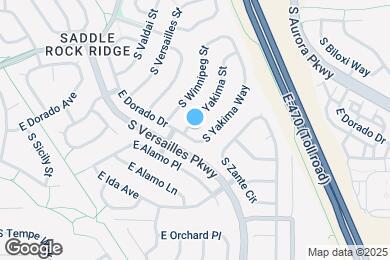 Map image of the property - 5674 S Yakima St