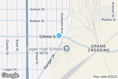 Map image of the property - 1548 Prospect St