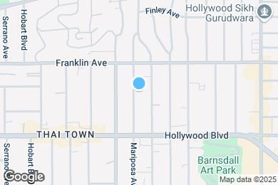 Map image of the property - 1812 N Mariposa Ave