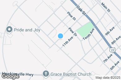 Map image of the property - 415 12th Ave
