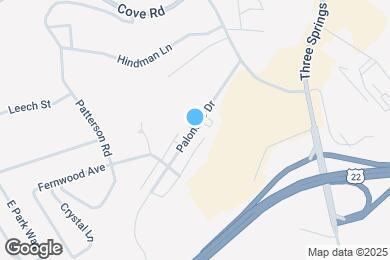 Map image of the property - 155 Palomino Dr