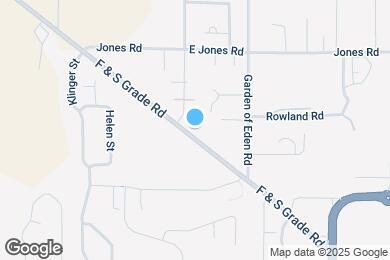 Map image of the property - 604 F and S Grade Rd