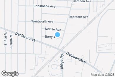 Map image of the property - 7501 Berry Ave