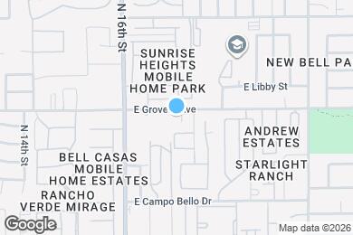 Map image of the property - 17644 N 17th St