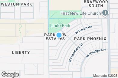 Map image of the property - 2222 W Bowker St