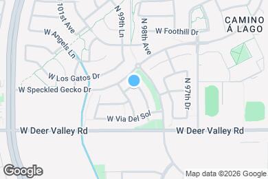 Map image of the property - 22084 N 98th Dr