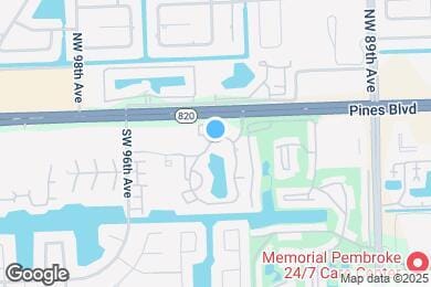 Map image of the property - 9491 Palm Cir N