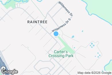Map image of the property - 8205 Raintree Dr