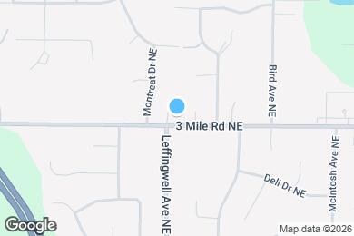 Map image of the property - 2811 3 Mile Rd NE