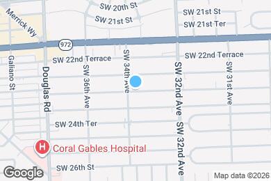 Map image of the property - 3355 SW 23rd Terrace