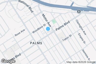Map image of the property - 3444 Mentone Ave