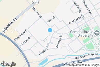 Map image of the property - 604 Crescent Hill Dr