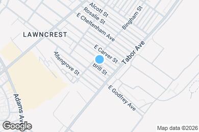 Map image of the property - 619 Brill St