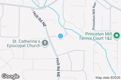 Map image of the property - 2550 Raintree Way NE