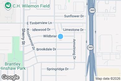 Map image of the property - 2405 Cripple Creek Dr