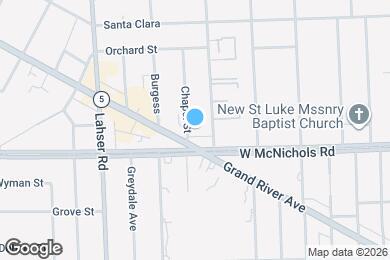 Map image of the property - 17136 Chapel St