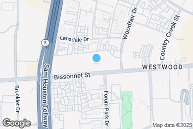 Map image of the property - 9000 Bissonnet St