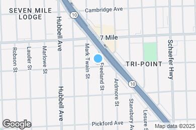 Map image of the property - 18903 Freeland St