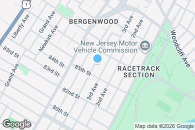 Map image of the property - 8518 4th Ave