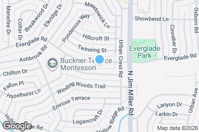 Map image of the property - 5806 Everglade Rd