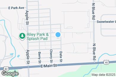 Map image of the property - 1226 E 3rd St