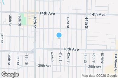 Map image of the property - 1536 41st St