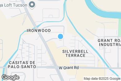 Map image of the property - 2165 W Burlwood Way
