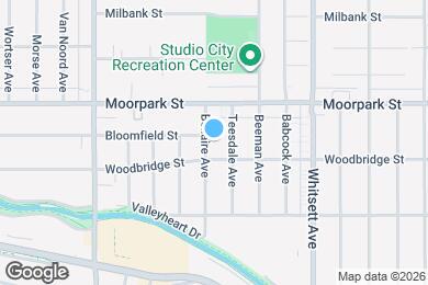 Map image of the property - 4316 Bellaire Ave