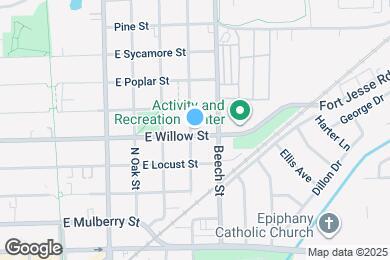 Map image of the property - 502 E Willow St