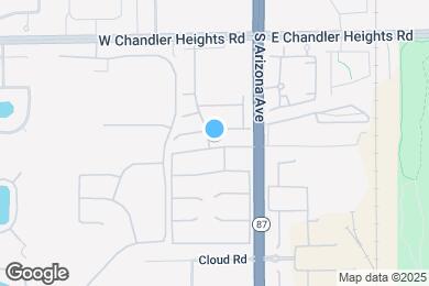 Map image of the property - 130 W Tonto Dr