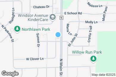 Map image of the property - 101 Northlawn Dr