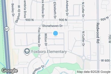Map image of the property - 950 Longleaf Dr